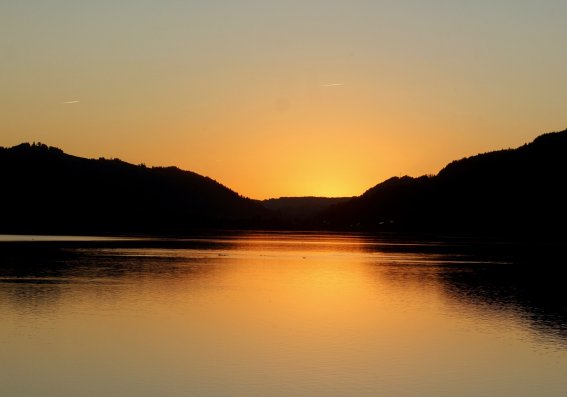 Alpsee Sonnenuntergang