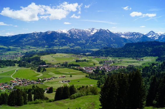 Blick auf das Rubihorn