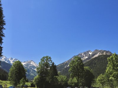 Ausblick vom Parkplatz Faistenoy