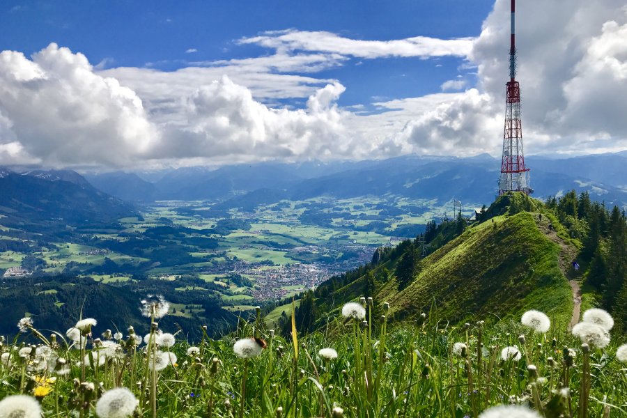 Grünten mit Funkturm