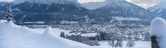 Wintermorgen in Oberstdorf