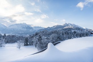 Wintermorgen in Oberstdorf
