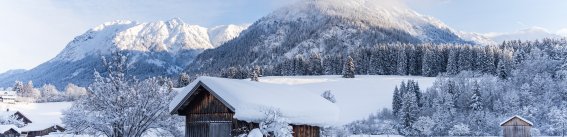 Wintermorgen in Oberstdorf