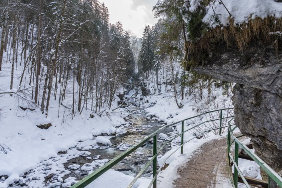 Breitachklamm Winter