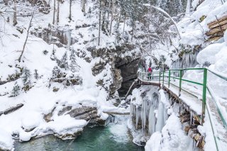 Breitachklamm Winter 