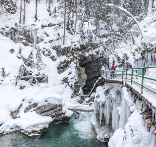 Breitachklamm Winter