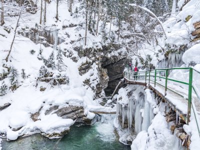 Breitachklamm Winter 