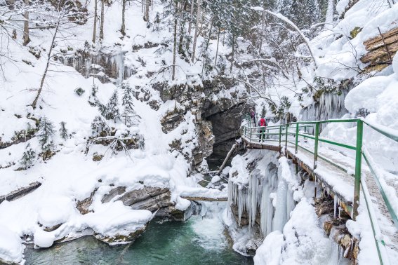 Breitachklamm Winter