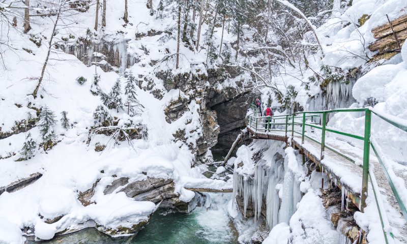 Breitachklamm Winter 