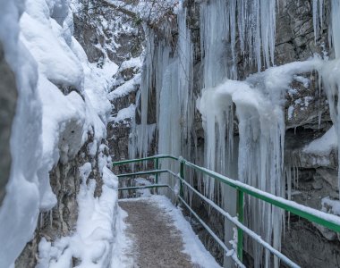 Breitachklamm Winter 