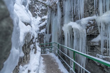 Breitachklamm Winter 