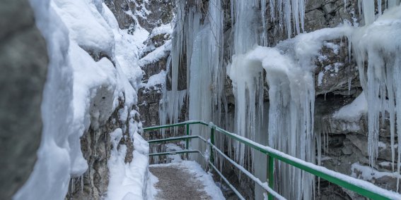 Breitachklamm Winter