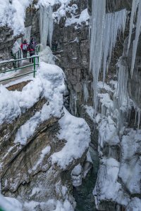 Breitachklamm Winter 