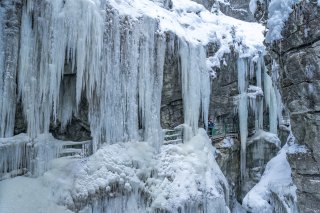 Breitachklamm Winter 
