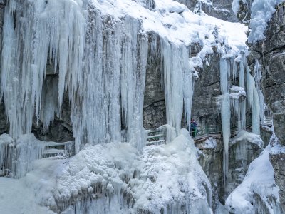 Breitachklamm Winter 