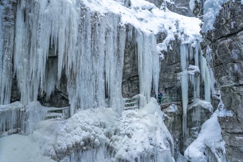 Breitachklamm Winter 