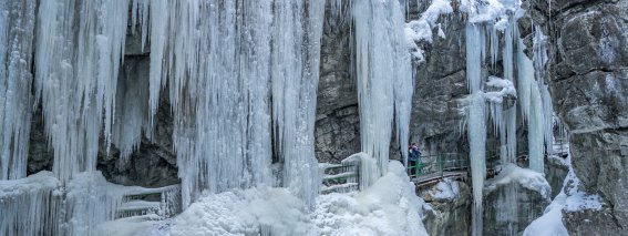 Breitachklamm Winter 
