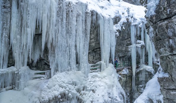 Breitachklamm Winter 