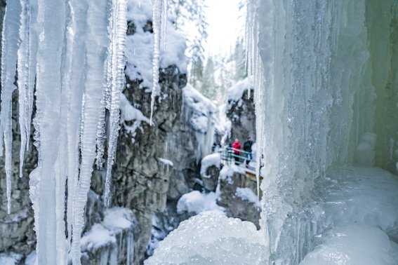 Breitachklamm Winter 