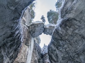 Breitachklamm Winter 