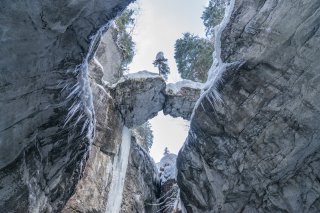 Breitachklamm Winter 