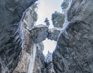 Breitachklamm Winter 