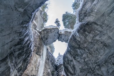 Breitachklamm Winter