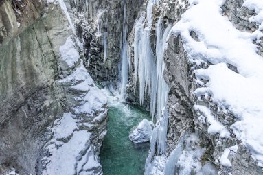 Breitachklamm Winter 