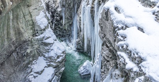 Breitachklamm Winter