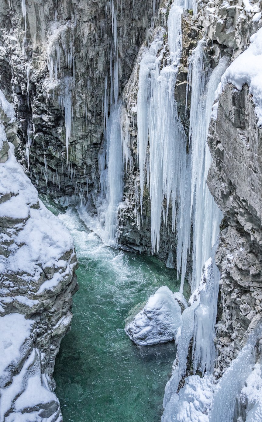 Breitachklamm Winter