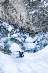 Breitachklamm Winter 