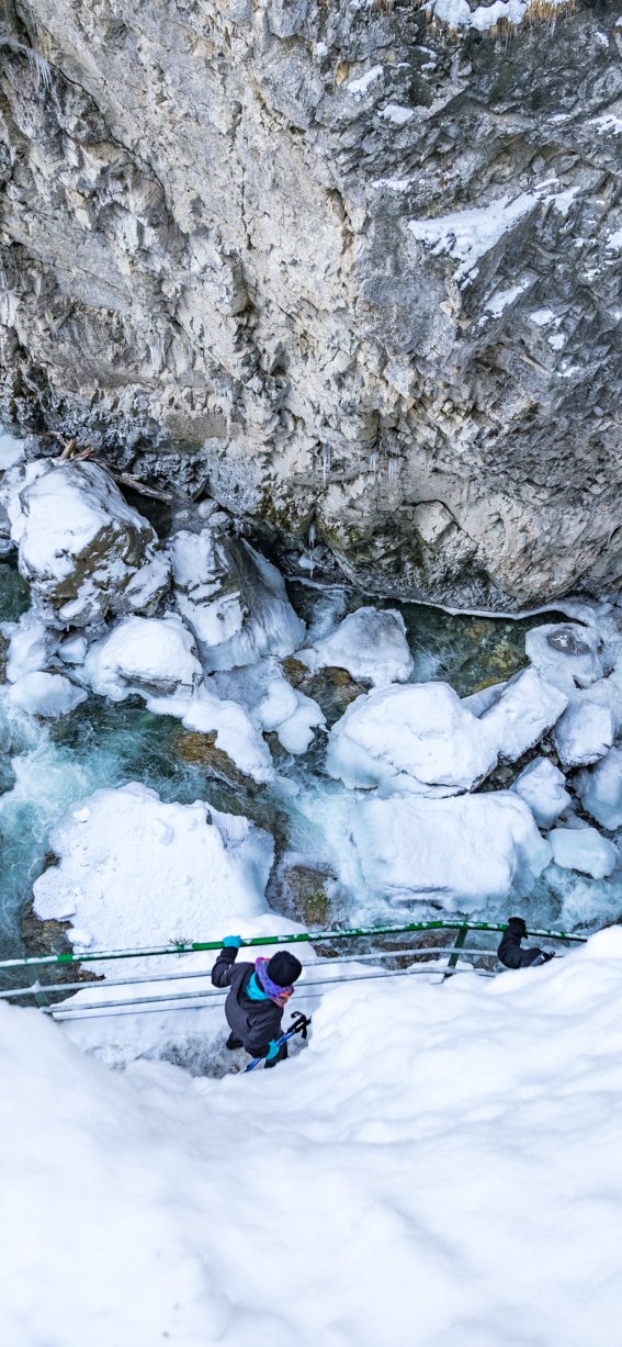 Breitachklamm Winter 