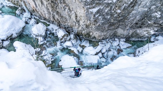 Breitachklamm Winter 