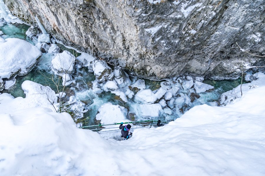 Breitachklamm Winter 