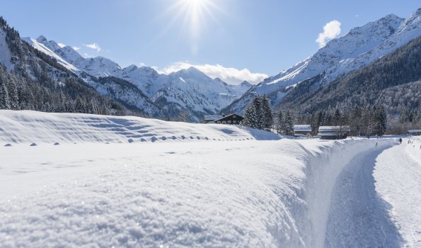 Winter im Stillachtal