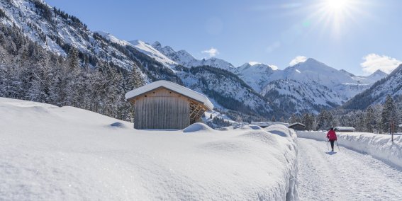 Winter im Stillachtal