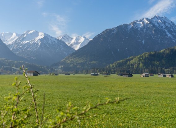 Frühlingsmorgen in Oberstdorf