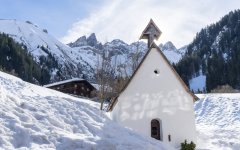 Einödsbach im Winter