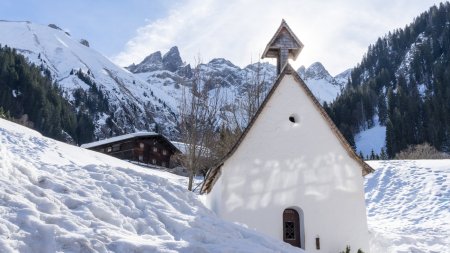 Einödsbach im Winter