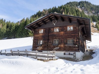 Einödsbach im Winter