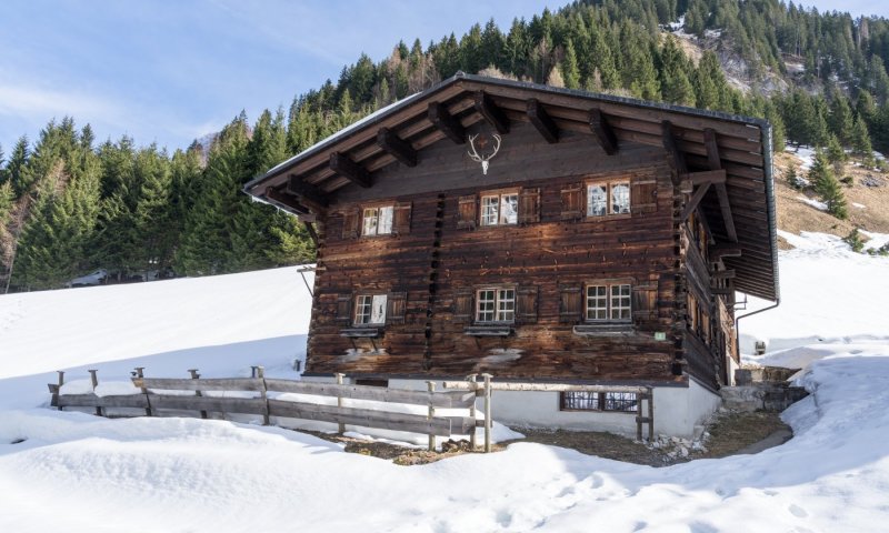 Einödsbach im Winter