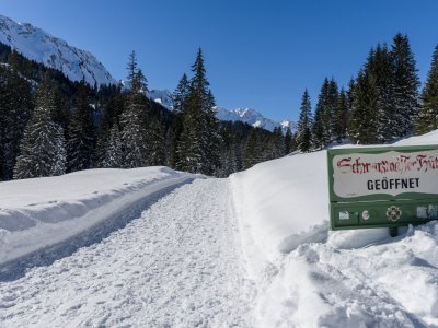 Winterwandern im Schwarzwassertal