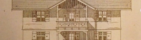 Hist. Plan Bergstr.7 Westansicht