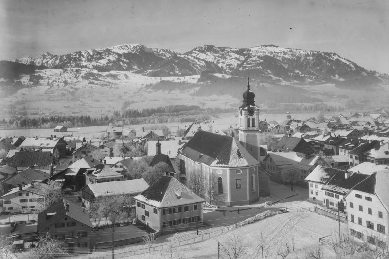 Sonthofen im März 1909
