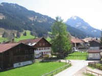 Blick vom Balkon-Sommer