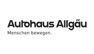 Autohaus Allgäu Logo mit Claim 1C SCHWARZ