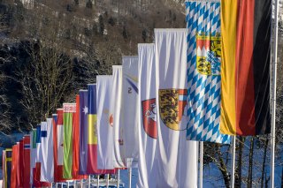 Fahnen-Parade Fahnen-Parade