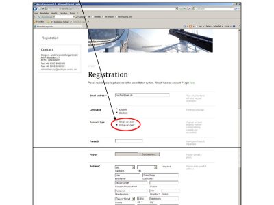 Anleitung zur Benutzung unseres Akkreditierungssystems für Gruppen