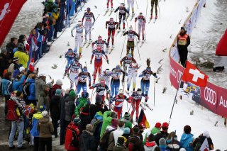 Massenstartrennen in Oberstdorf
