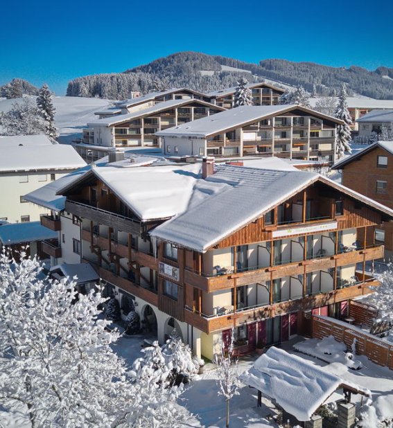 Trail Hotel Oberstaufen Winter